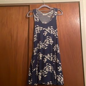 Ava Sky Fish Print Tank Dress